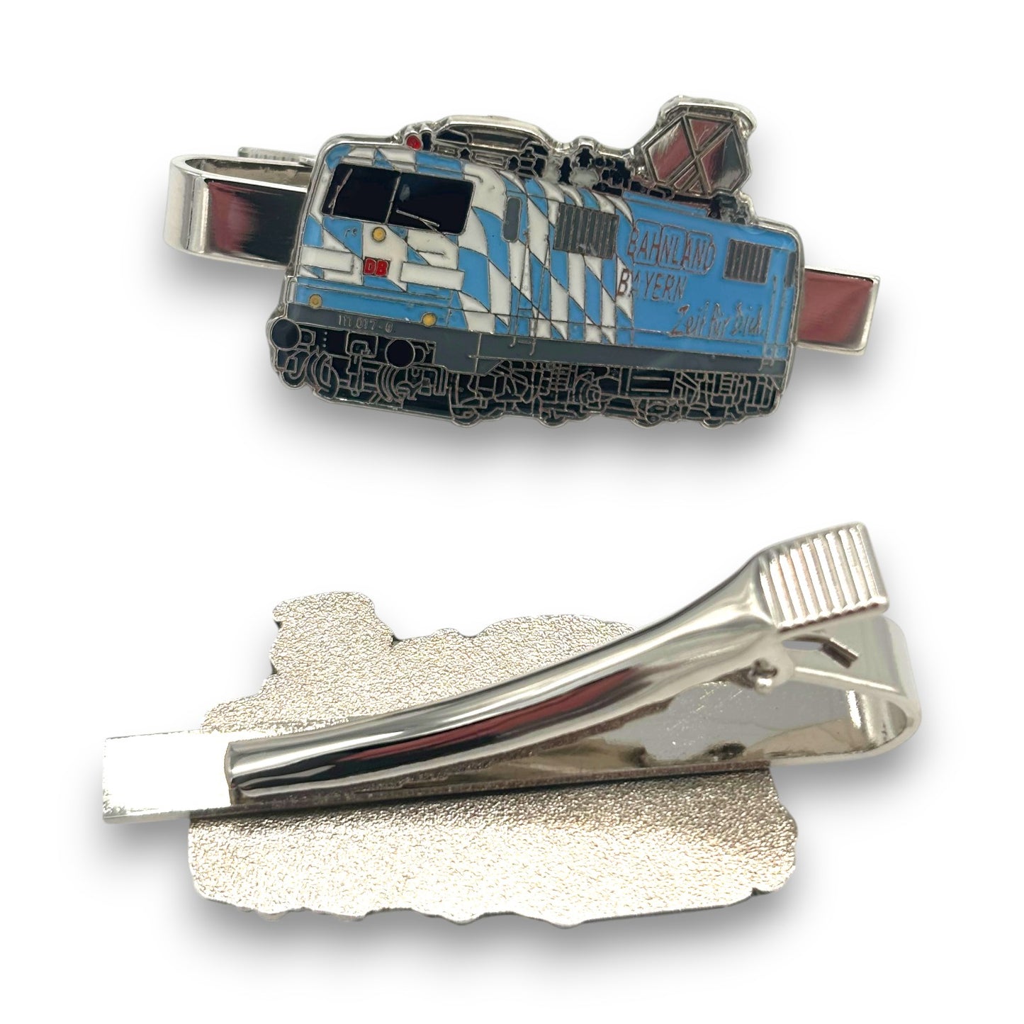 Eisenbahn Krawattenklammer "BR111 Bahnland-Bayern"