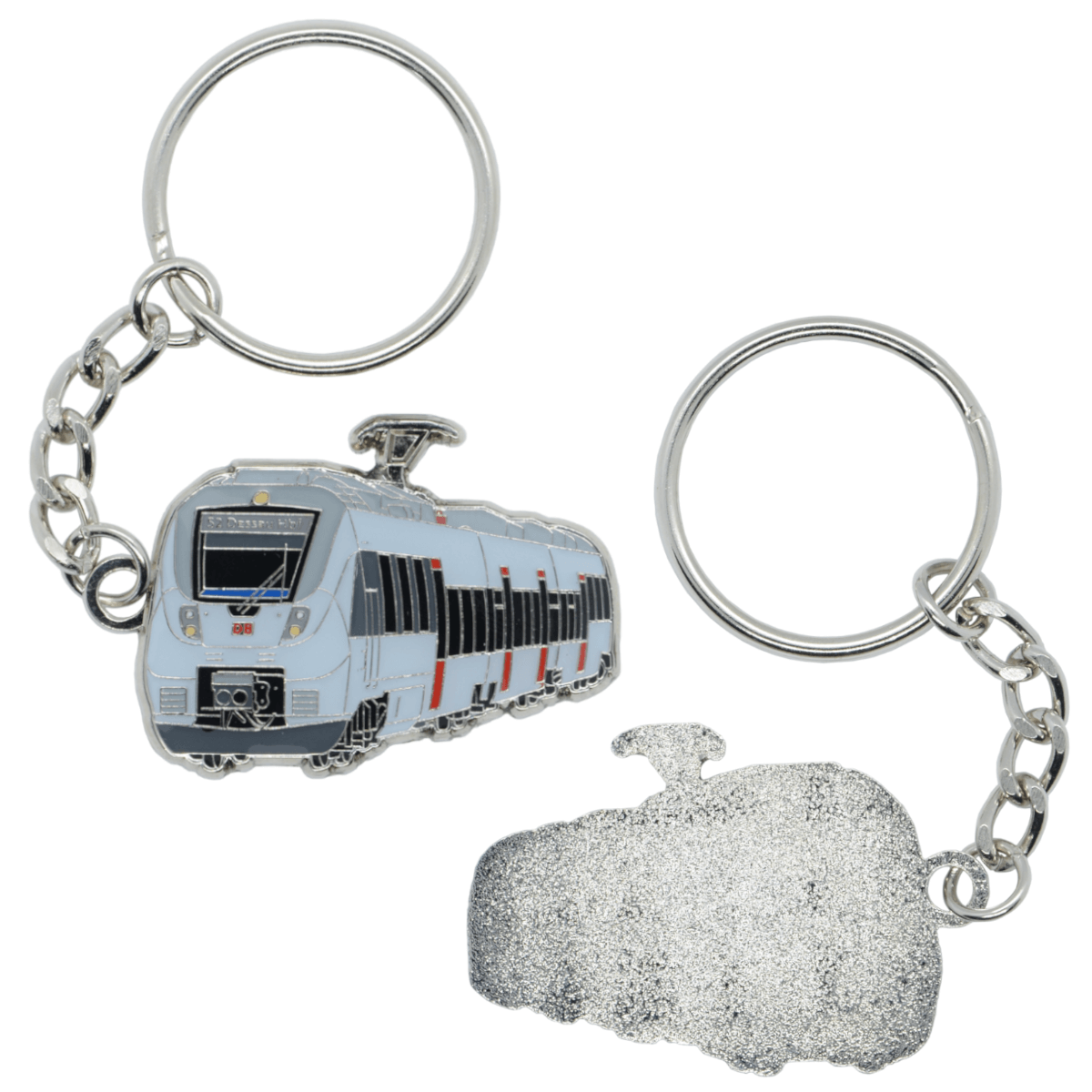 Eisenbahn Schlüsselanhänger "BR442 (Silber | MDSB II)"