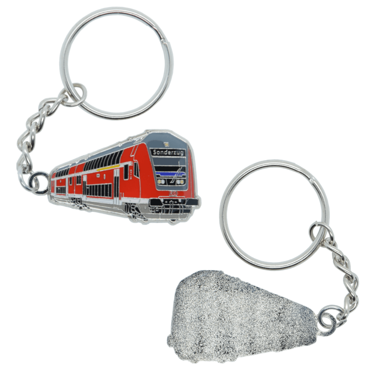 Eisenbahn Schlüsselanhänger "DABpbzfa 767.2 / Regio Doppelstockwagen"