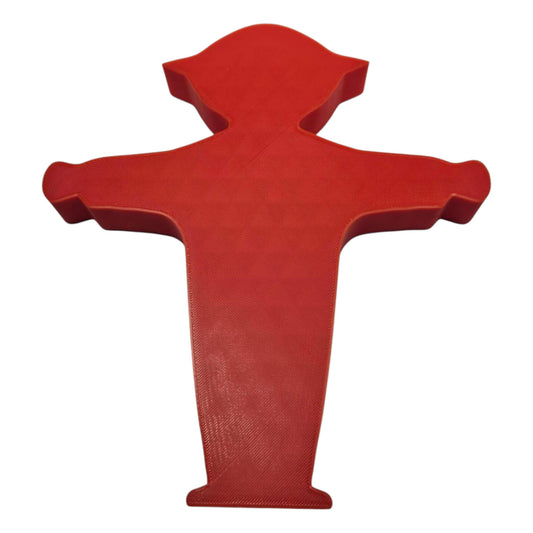 3D Druck Figur DDR Ampelmännchen "Rot"