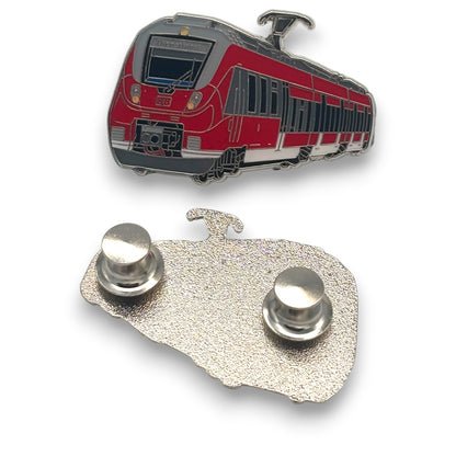 Eisenbahn Pin "BR442 / ET442" (Rot)