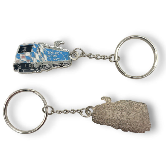 Eisenbahn Schlüsselanhänger "BR146 Bahnland-Bayern"