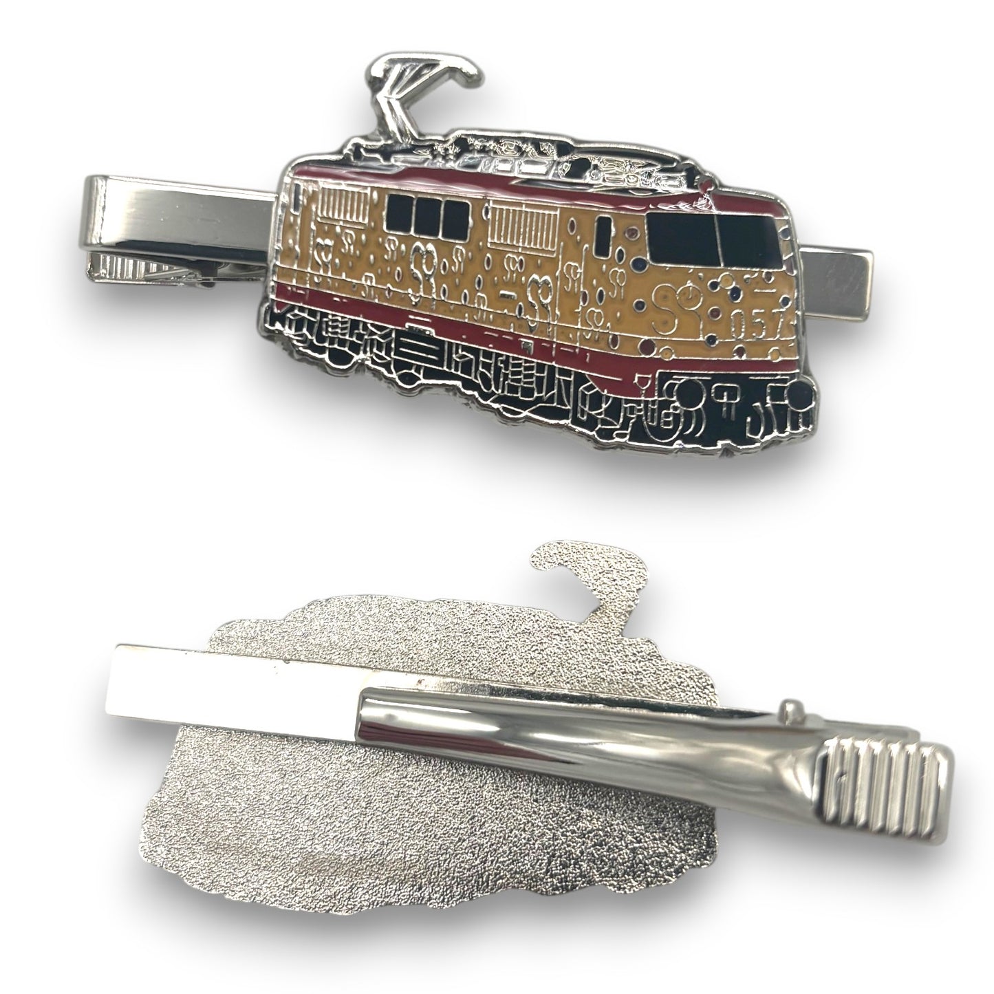 Eisenbahn Krawattenklammer "BR111 smart rail"