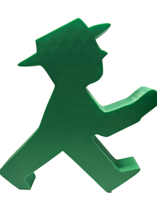 3D Druck Figur DDR Ampelmännchen "Grün"