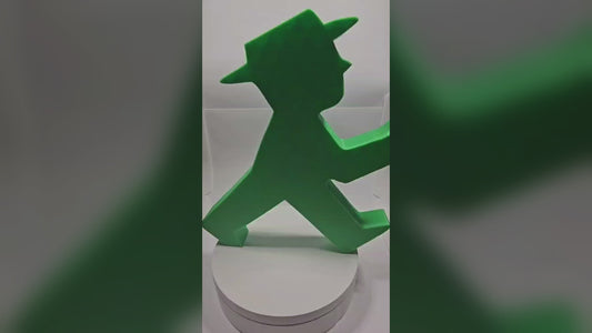 3D Druck Figur DDR Ampelmännchen "Grün"