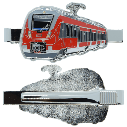 deinberuf24-eisenbahnpin-baureihe442-br442-et442-reisezug-stadtschnellbahn-regionalbahn-regionalexpress-vorderseite-rueckseite-krawattenklammer-eisenbahnkrawattenklammer-triebwagen-elektrotriebwagen